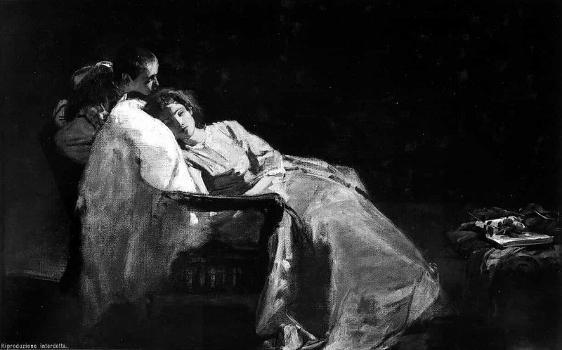 The Page in Love. Domenico Morelli