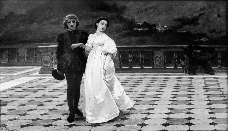 The Page in Love. Domenico Morelli