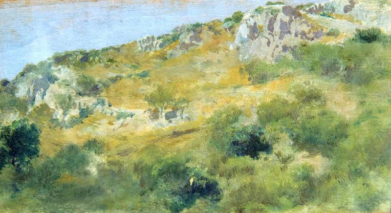 Sorrento Landscape. Domenico Morelli