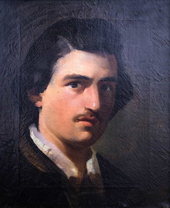 Self Portrait at Nearly Twenty. Domenico Morelli