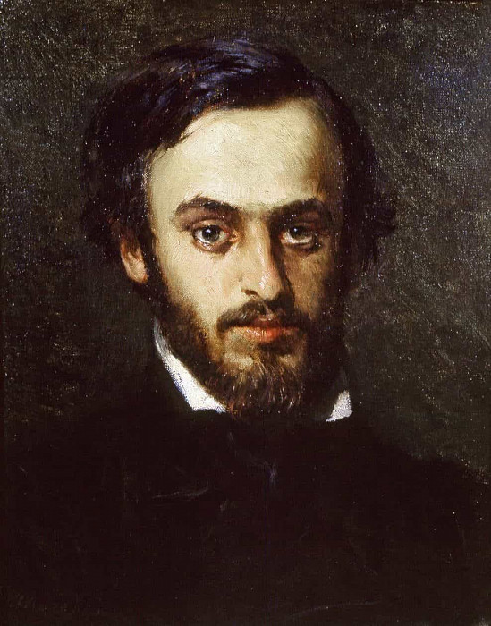 Portrait of Emilio Villari (1855-1858). Domenico Morelli