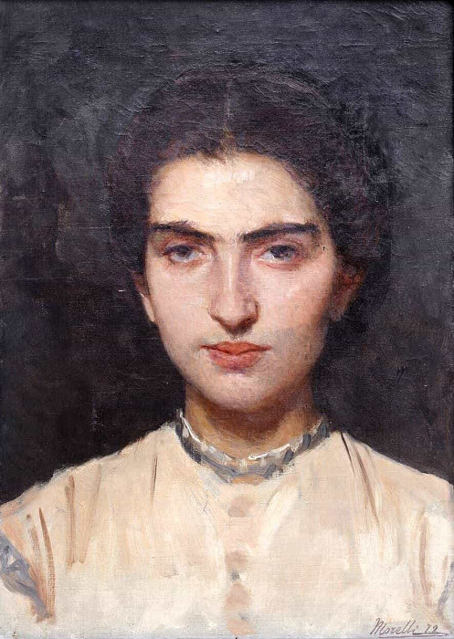 Portrait of Concettina. Domenico Morelli