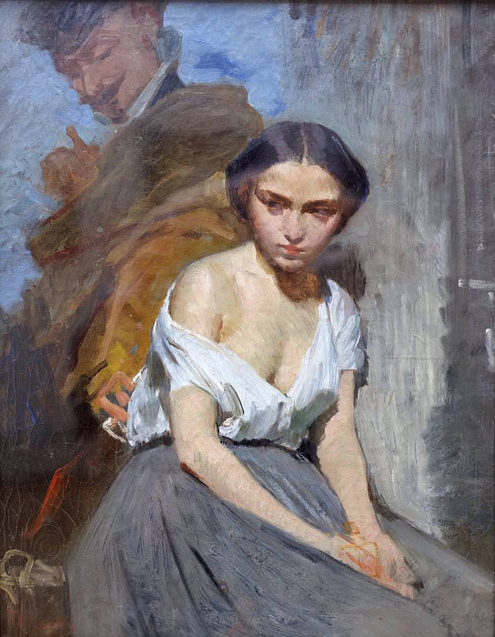 Seduction. Domenico Morelli