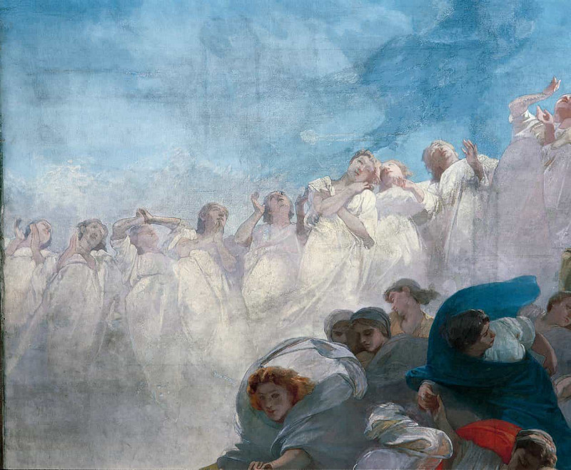 The Assumption (detail). Domenico Morelli