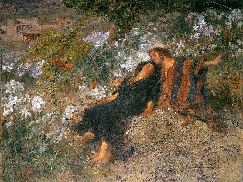 The Song of Songs; Il Cantico Dei Cantici. Domenico Morelli