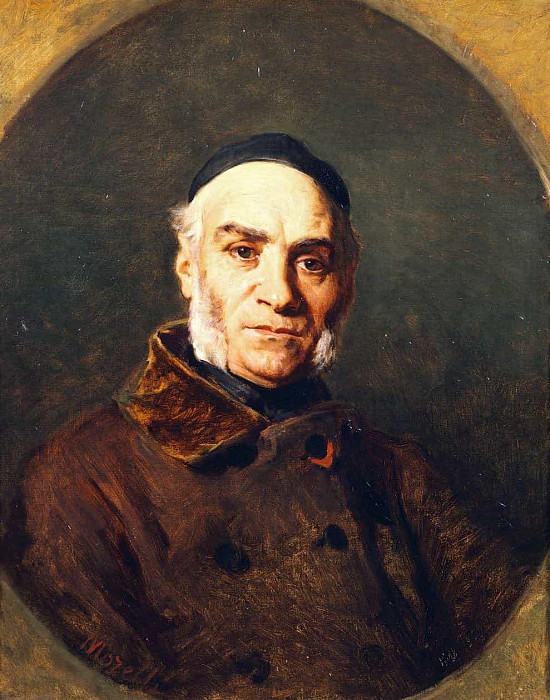 Portrait of Giacinto Gigante. Domenico Morelli