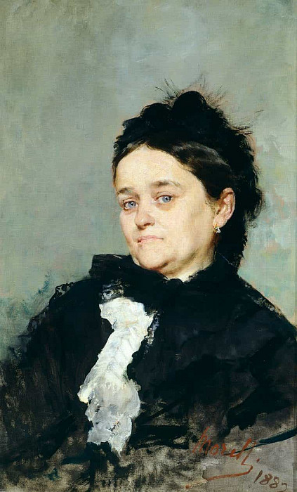 Portrait of Virginia Villari. Domenico Morelli