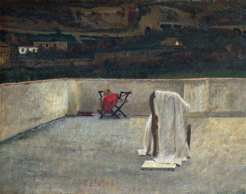 The terrace. Domenico Morelli