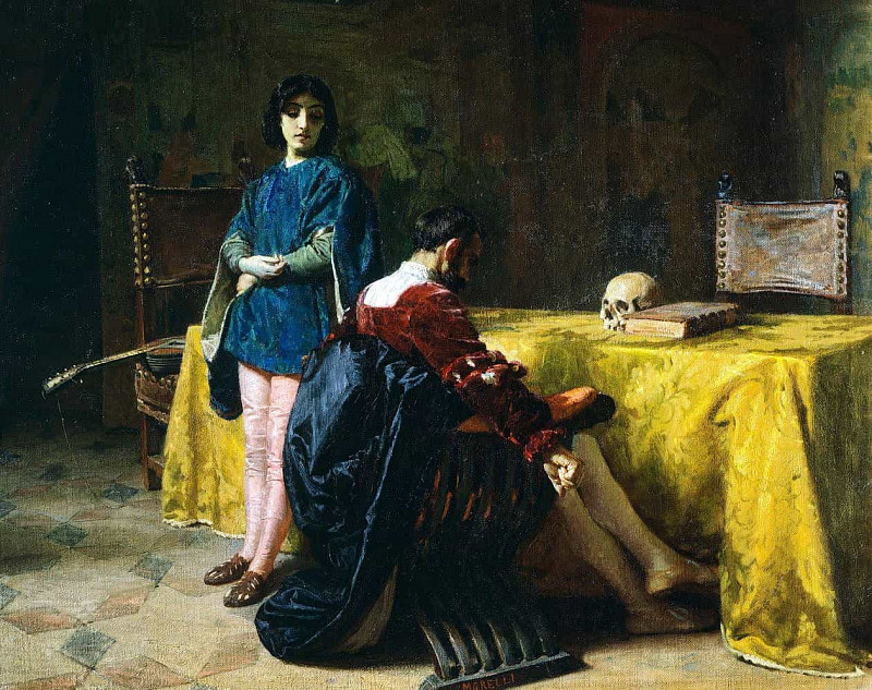 Count Lara. Domenico Morelli