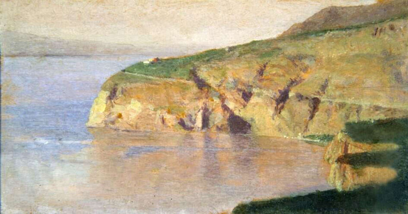 Sorrento Landscape. Domenico Morelli