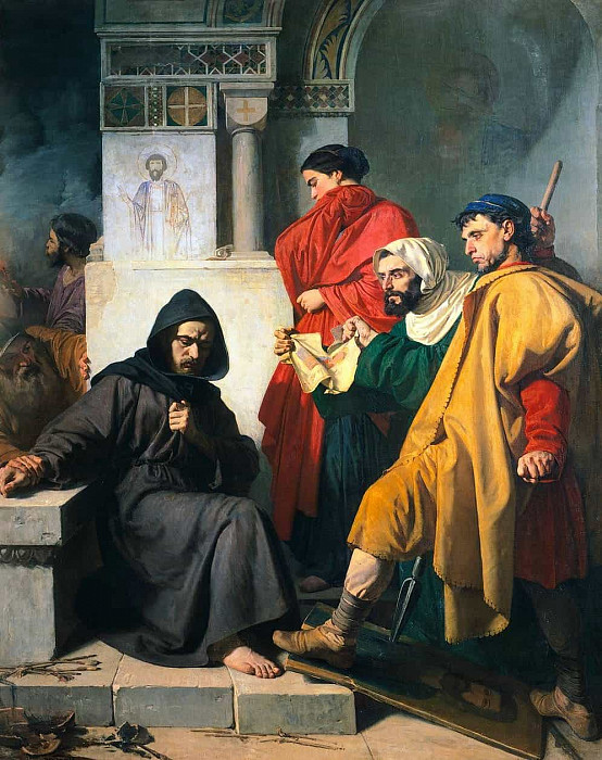 The Iconoclasts. Domenico Morelli