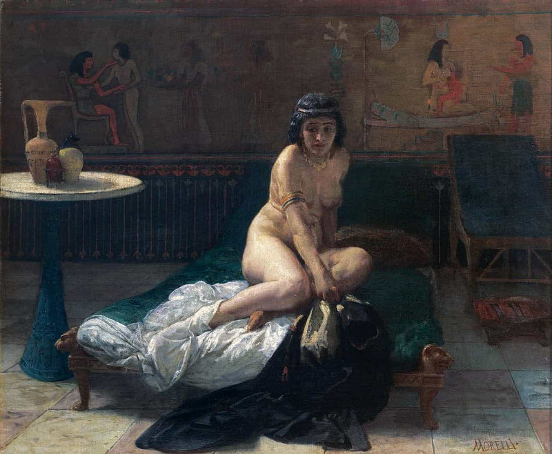 Potiphar’s wife. Domenico Morelli