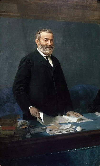 Portrait of Quintino Sella. Domenico Morelli
