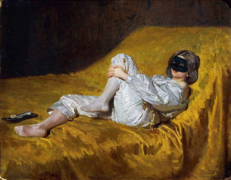 Mask. Domenico Morelli