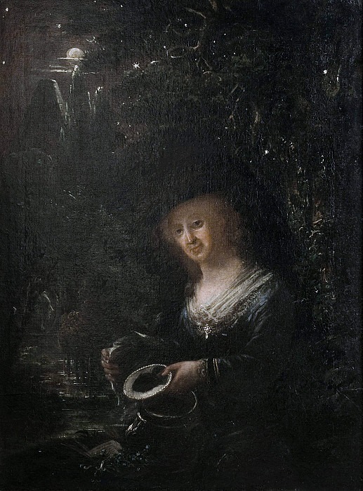 Maria Gyllenstierna of Lundholm (1716-1783). Elias Martin
