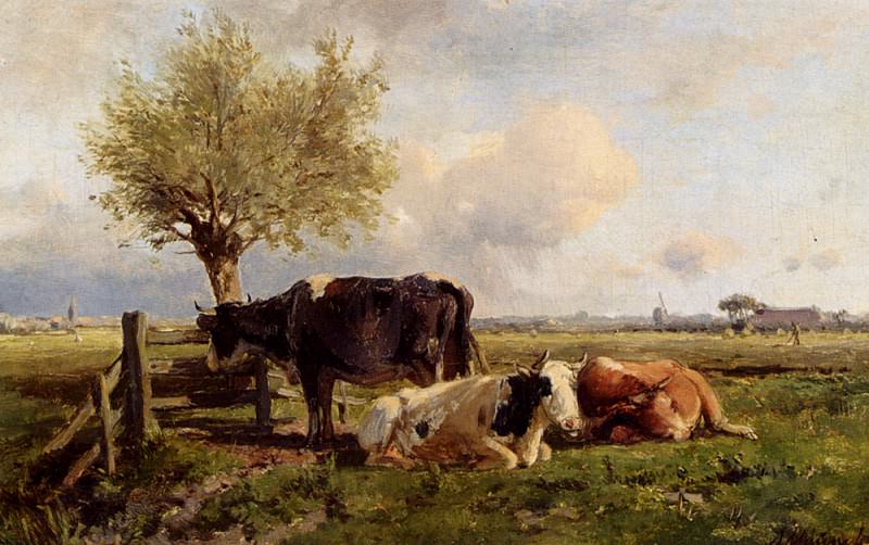 Resting Cows. Anton Mauve
