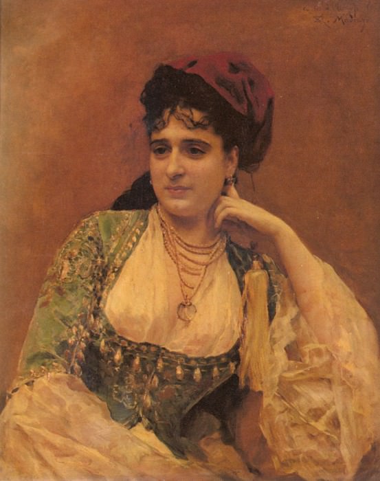 Portrait Of A Lady. Raimundo De Madrazo Y Garreta