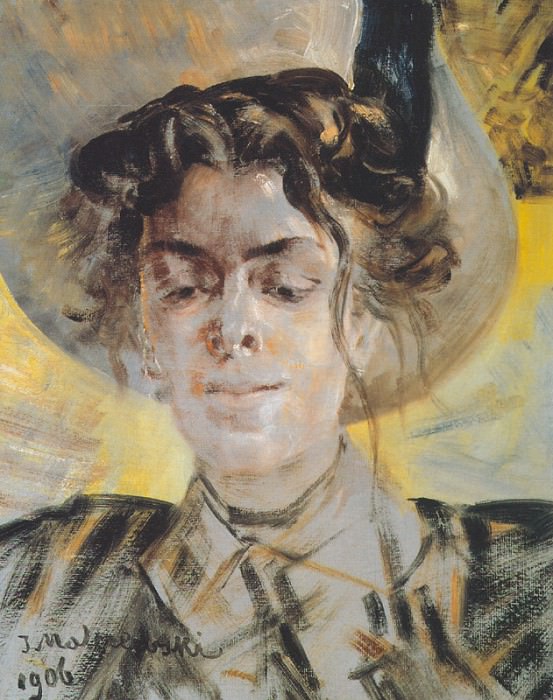 Portrait of Maria Balowa. Jacek Malczewski