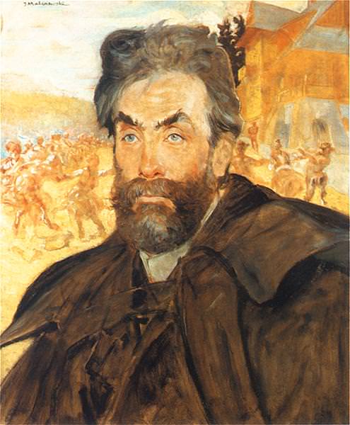 1897 Portret Stanislawa Witkiewicza. Jacek Malczewski