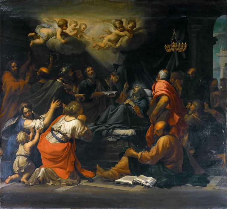Death of the Virgin. Giovanni Maria Morandi