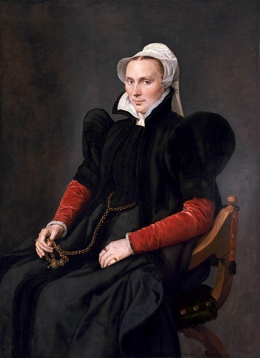 Портрет сидящей женщины. Антонис Мор