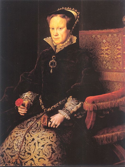 Портрет Марии Кровавой, 1554. Антонис Мор