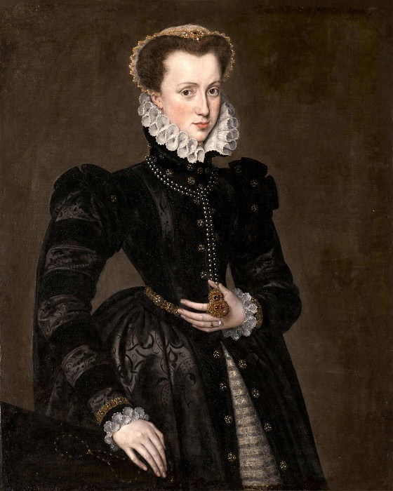 Portrait of a Court Lady. Antonis Mor