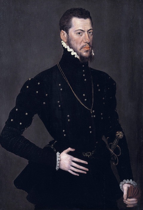 Portrait of a Spanish Nobleman. Antonis Mor (School of)