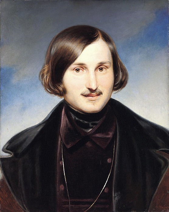 Portrait of Nikolai Vasilyevich Gogol. Fyodor Antonovich (Otto Friedrich Theodor) Moller