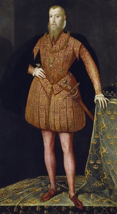 Erik XIV (1533-1577), king of Sweden. Steven van der Meulen (Attributed)