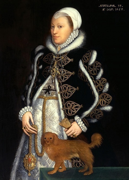 Portrait of a Woman, probably Catherine Carey, Lady Knollys. Steven van der Meulen