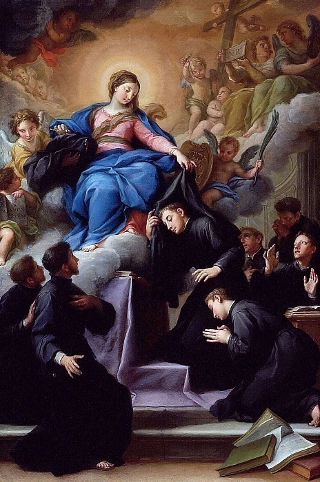 The Madonna with the Seven Founders of the Servite Order. Агостино Мазуччи