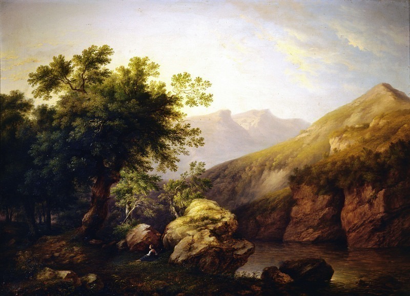 River landscape, Andrea Antonio Maria Marenzi