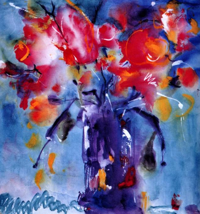Бирюзовые цветы. Сара Мерфи