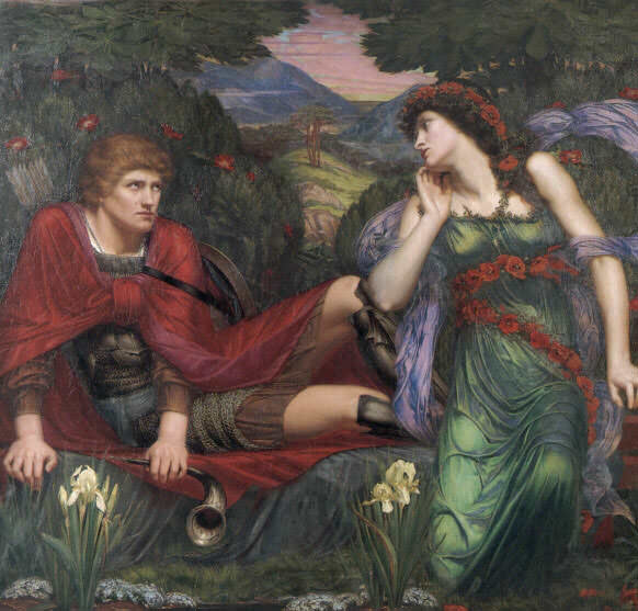 Venus and Adonis. Sidney Harold Meteyard