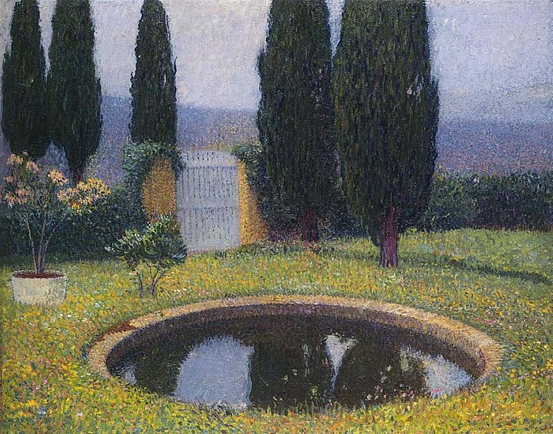 Бассейн в Лабастид-дю-Вер, 1923. Анри-Жан-Гийом Мартин