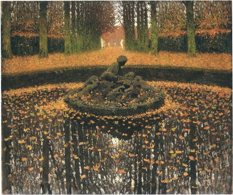 Бассейн королевы в Версале, 1920. Анри-Жан-Гийом Мартин