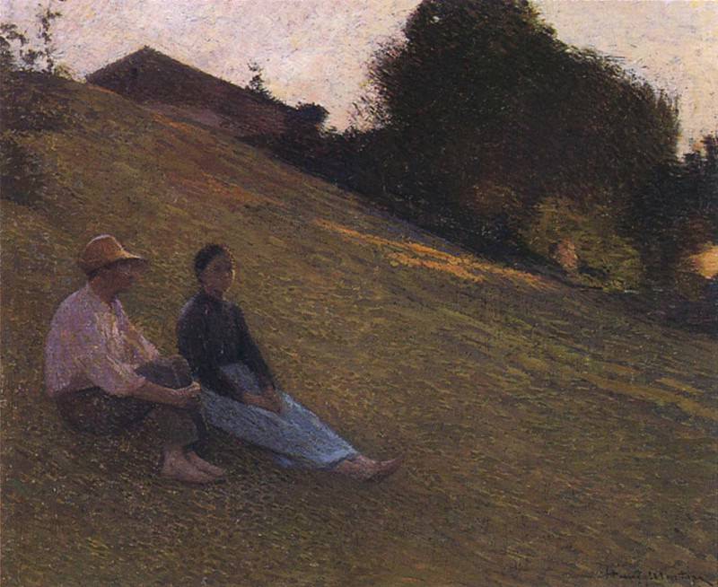 Отдых, 1890. Анри-Жан-Гийом Мартин
