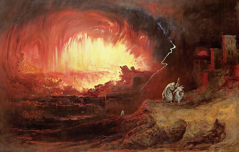The Destruction of Sodom and Gomorrah. John Martin