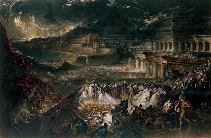The Fall of Nineveh. John Martin