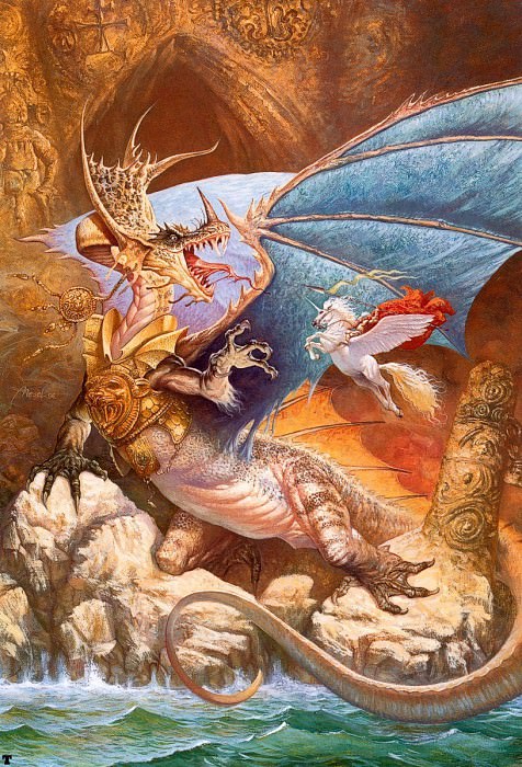 noble dragon. Petar Meseldzija