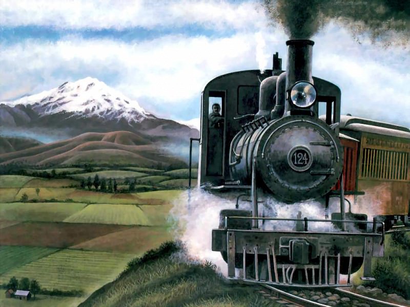 the old patagonian express. Wendell Minor