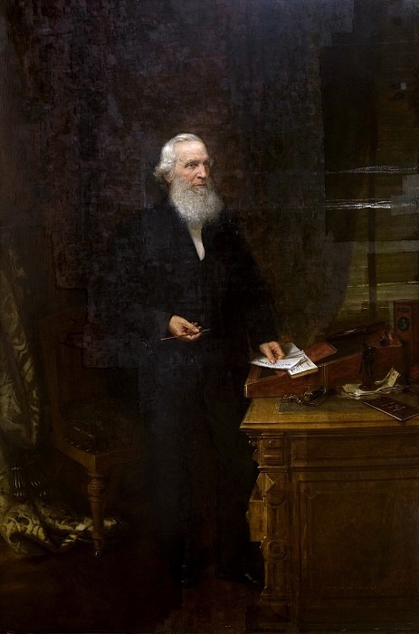 Portrait of Sir Josiah Mason. Henry Turner Munns