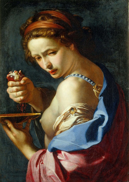 Ghismonda with the Heart of Guiscardo (Ghismunda). Bernardino Mei