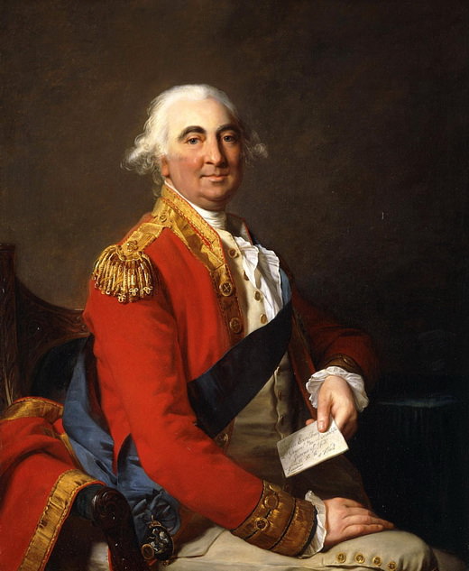 Портрет Уильяма Петти, 2-го графа Шелберна, 1-го маркиза Лэнсдауна (1737-1805). Жан-Лоран Моснье