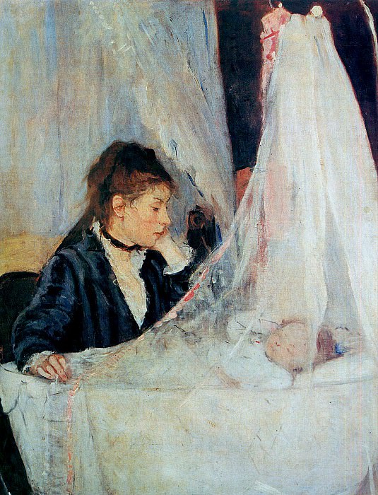 The cradle. Berthe Morisot
