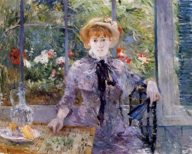 After Luncheon. Berthe Morisot