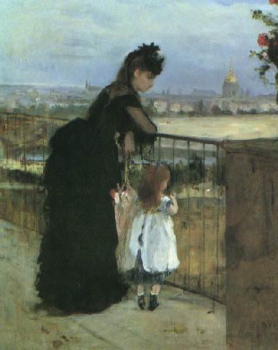 balcony. Berthe Morisot