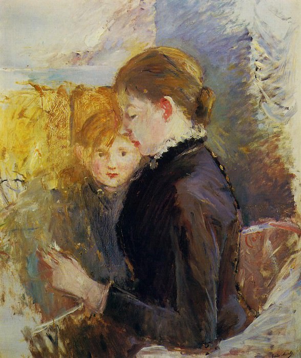 Miss Reynolds. Berthe Morisot