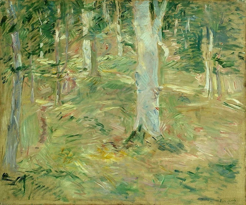 Forêt de Compiègne. Berthe Morisot